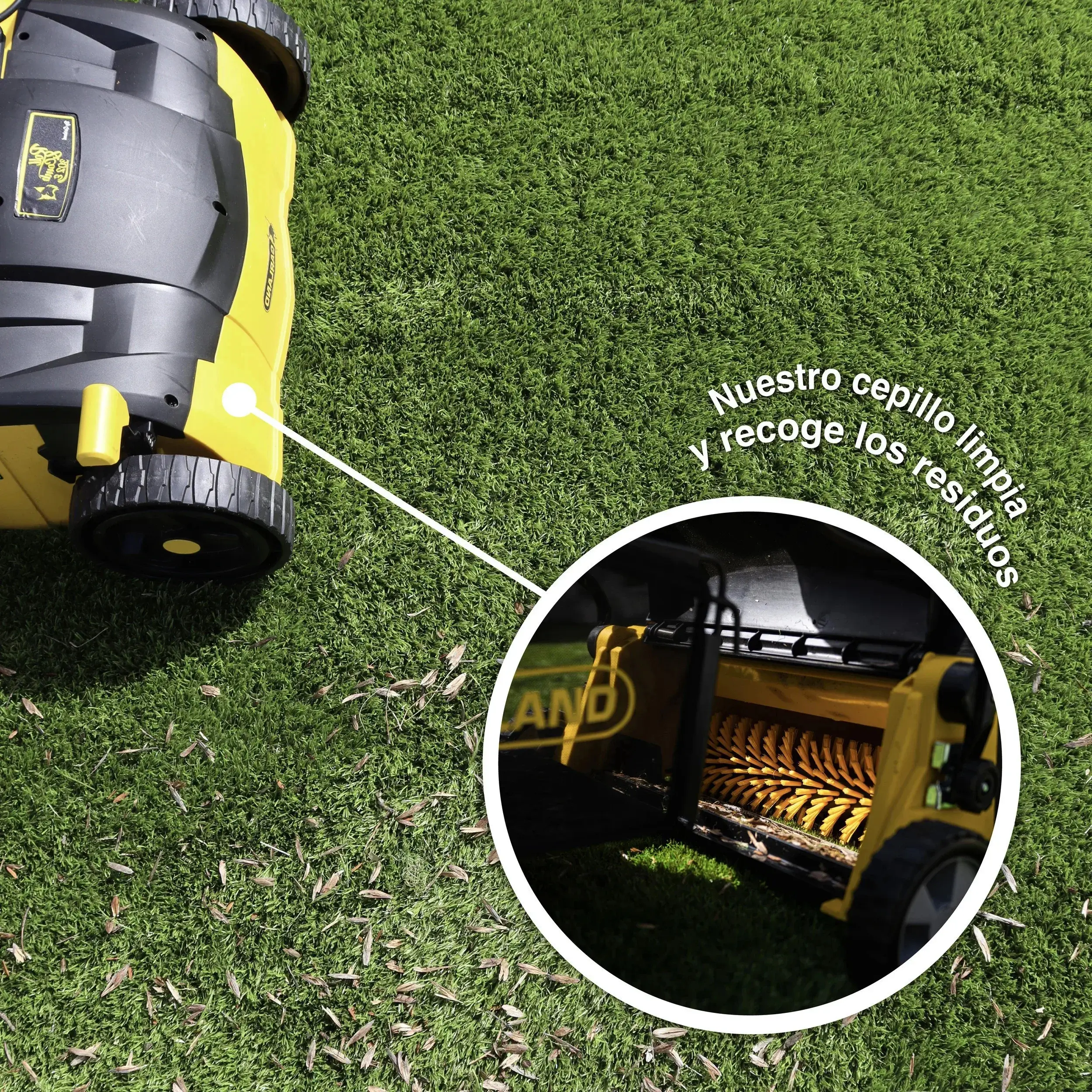 Barredora peinadora Garland ROLL&COMB 302E 3 Barredora peinadora Garland ROLL&COMB 302E - Imagen 3