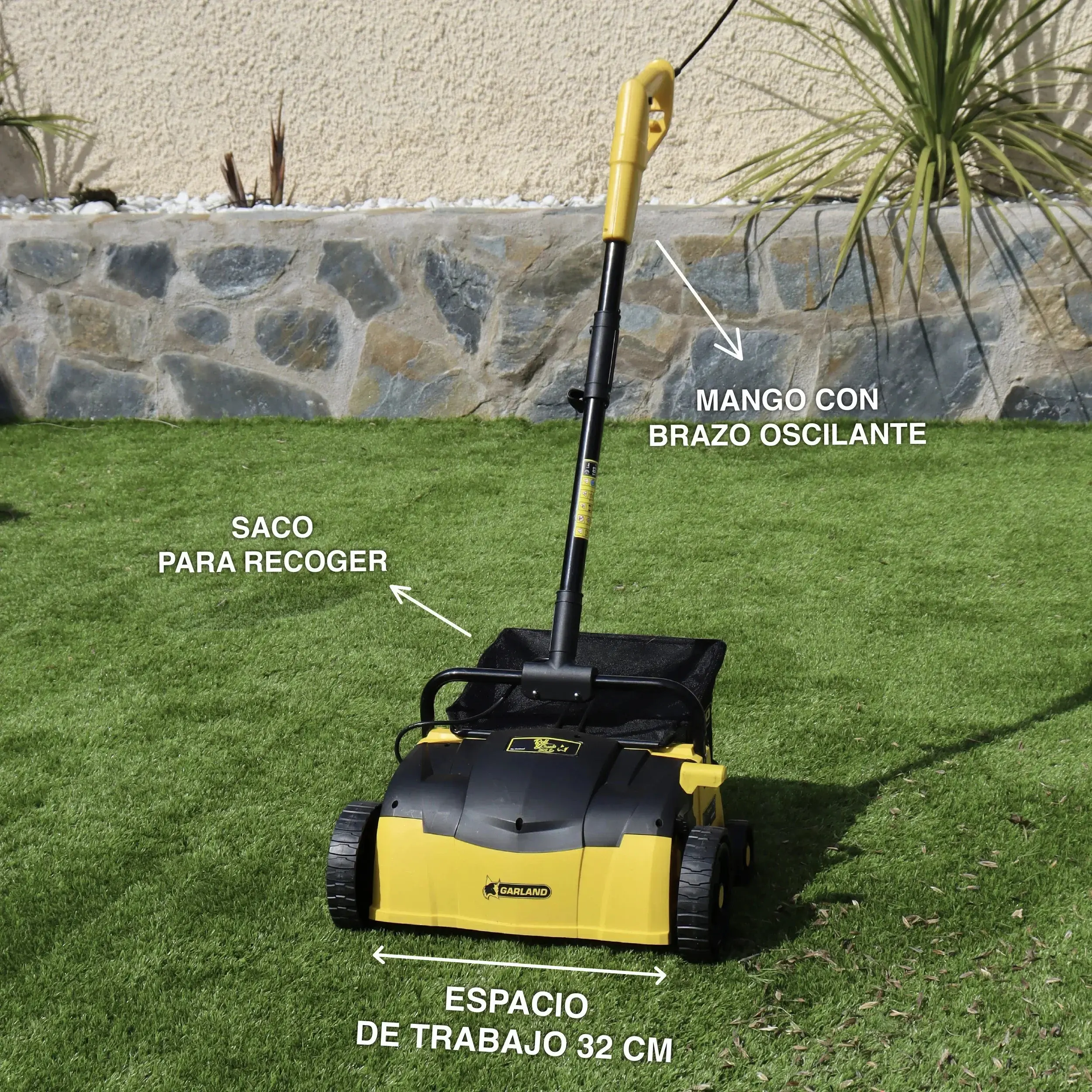 Barredora peinadora Garland ROLL&COMB 302E 5 Barredora peinadora Garland ROLL&COMB 302E - Imagen 5
