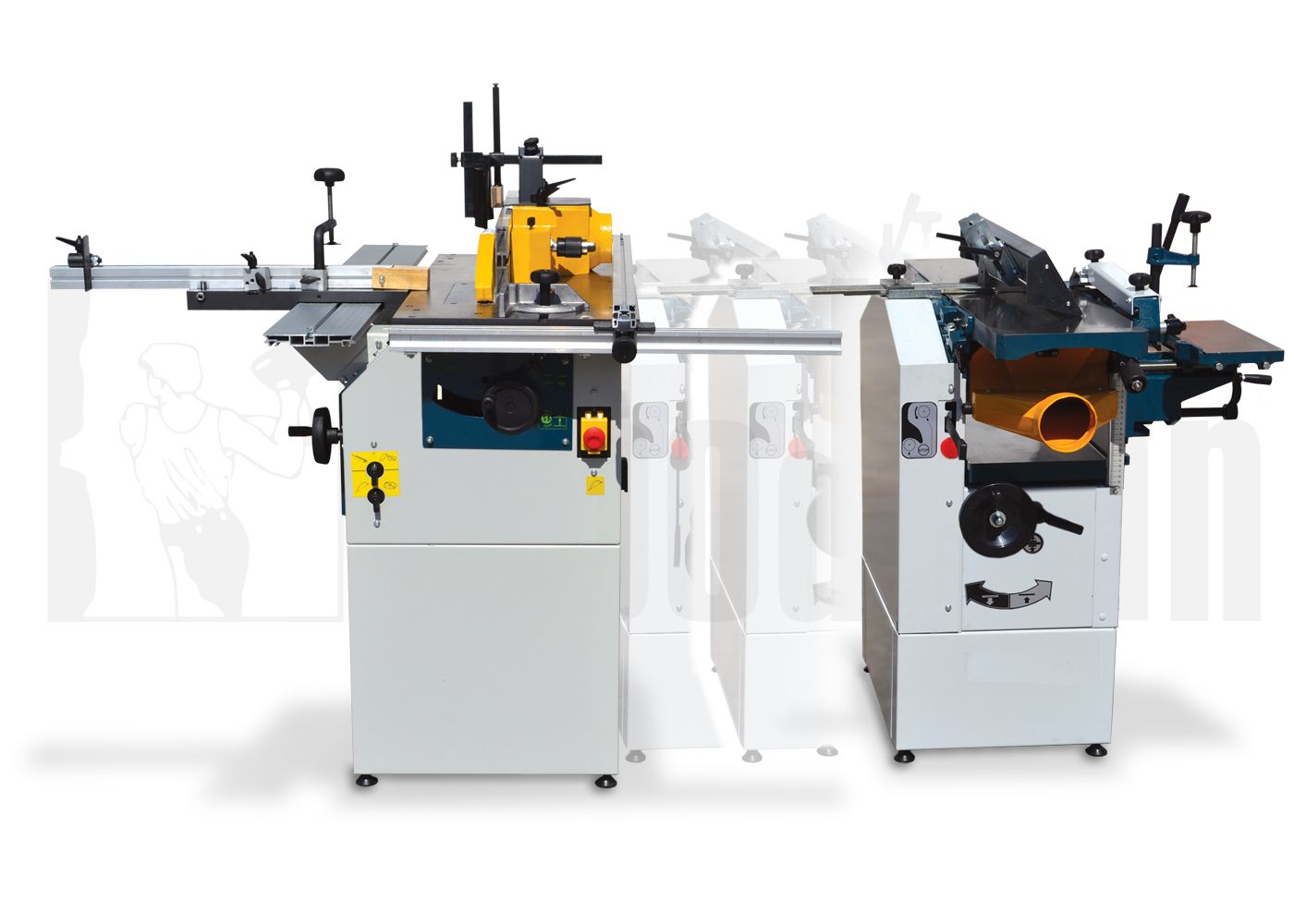 Combinada 6 operaciones Woodman SUPER 260/6 2 Combinada 6 operaciones Woodman SUPER 260/6 - Imagen 2