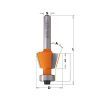Fresa para biselar y perfilar con rodamiento antibloqueo CMT 7/809.016 3 Fresa para biselar y perfilar con rodamiento antibloqueo CMT 7/809.016