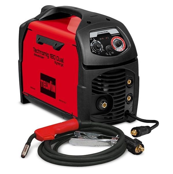 Soldador TELWIN TECHNOMIG 180 DUAL SYNERGIC 1 Soldador TELWIN TECHNOMIG 180 DUAL SYNERGIC