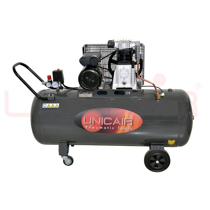 Compresor de correa Unicair CC-4/200LD (4Hp/200L) 1 Compresor de Correa Unicair CC-4/200LD