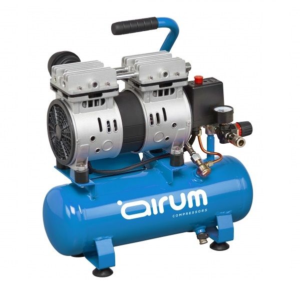 Compresor silencioso Airum SILTEK(1Hp/6L) (sin aceite) 1 Compresor silencioso Airum SILTEK