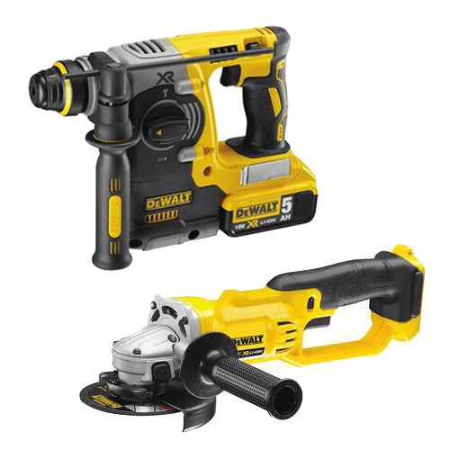 KIT Martillo electroneumático sin escobillas + Amoladora DeWALT CPROF393 (18V) 1 KIT Martillo electroneumático sin escobillas + Amoladora DeWALT CPROF393 (18V)