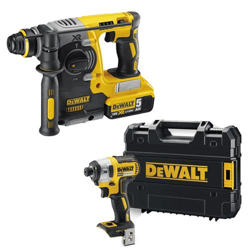 KIT Martillo electroneumático sin escobillas + Atornillador Impacto DeWALT CPROF396 (18V) 1 KIT Martillo electroneumático sin escobillas + Atornillador Impacto DeWALT CPROF396 (18V)
