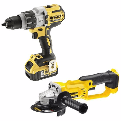 KIT Taladro Percutor + Amoladora DeWALT CPROF136 (18V) 1 KIT Taladro Percutor + Amoladora DeWALT CPROF136 (18V)