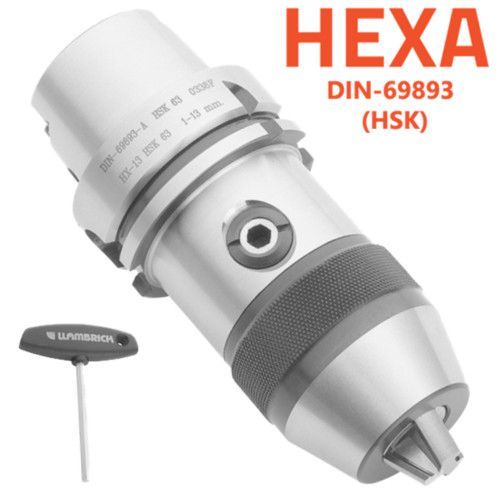 Portabrocas de precisión con cono integrado y llave hexagonal HEXA-SYSTEM DIN-69893-A(HSK) Llambrich 1 Portabrocas de precisión con cono integrado y llave hexagonal HEXA-SYSTEM DIN-69893-A(HSK) Llambrich