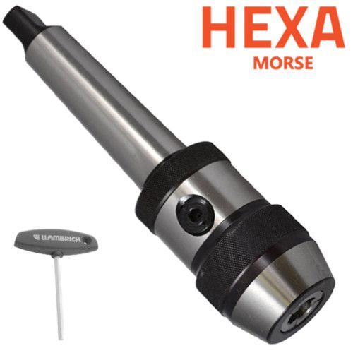 Portabrocas de precisión con cono integrado y llave hexagonal HEXA-SYSTEM MORSE Llambrich 1 Portabrocas de precisión con cono integrado y llave hexagonal HEXA-SYSTEM MORSE Llambrich