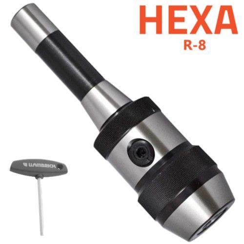 Portabrocas de precisión con cono integrado y llave hexagonal HEXA-SYSTEM R-8 Llambrich 1 Portabrocas de precisión con cono integrado y llave hexagonal HEXA-SYSTEM R-8 Llambrich