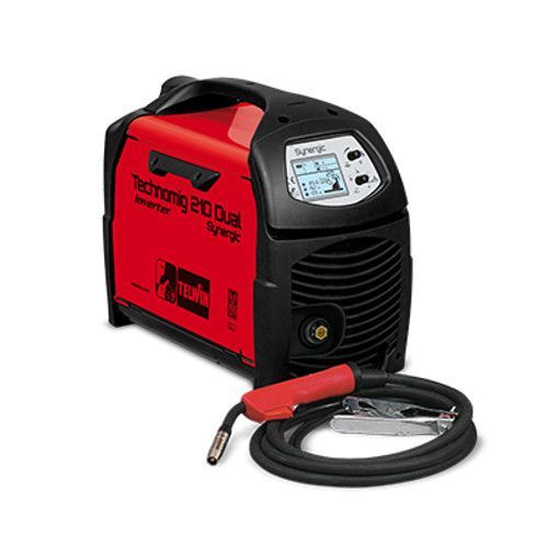 Soldador TELWIN TECHNOMIG 210 DUAL SYNERGIC 1 Soldador TELWIN TECHNOMIG 210 DUAL SYNERGIC