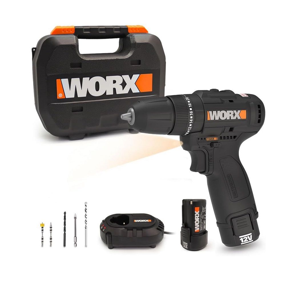 Taladro Atornillador Percutor WORX WX121 1 Taladro Atornillador Percutor WORX WX121