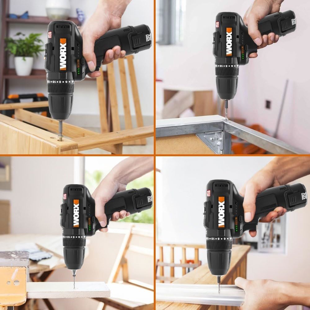Taladro Atornillador Percutor WORX WX121 3 Taladro Atornillador Percutor WORX WX121 - Imagen 3