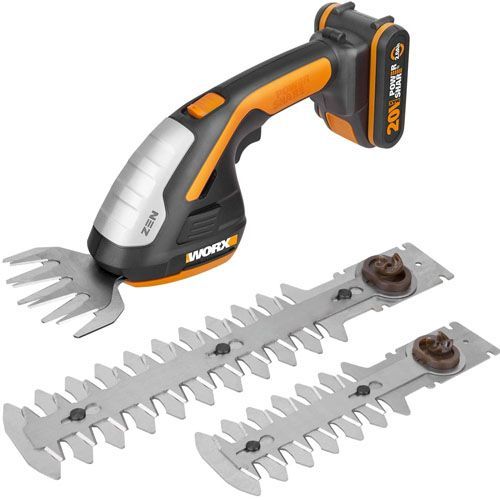 Tijeras/Cortasetos/Cortacésped a batería WORX WG801E 1 Tijeras/Cortasetos/Cortacésped a batería WORX WG801E