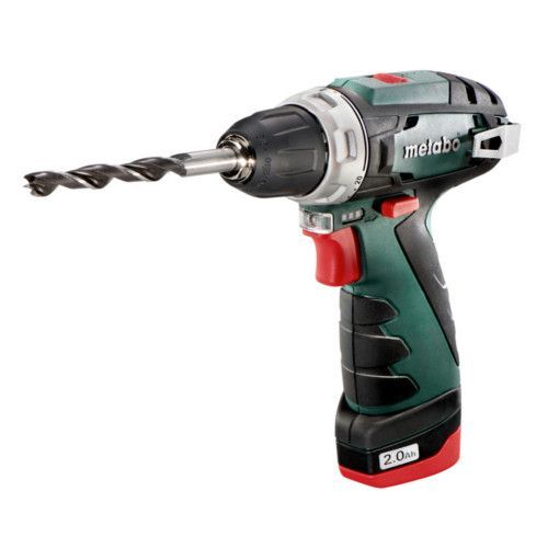 Taladro atornillador a batería Metabo PowerMaxx BS Basic (10,8V/2.0Ah) 2  baterías - Máquinas y Herramientas online