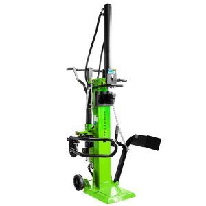 Astilladora de troncos Zipper ZI-HS12TN. Modelo vertical para la división de troncos cortos y de 1100mm. Astilladora accionada por motor eléctrico. Astilladora de gran estabilidad, construida con acero antitorsión. Utilización muy cómoda y rápida gracias a la elevación de la cuña sin escalonamientos. Accionamiento a dos manos para una total seguridad. Placa inferior baja para un posicionamiento cómodo del tronco. Fácil desplazamiento gracias a sus dos ruedas Astilladora fabricada acorde a la nueva normativa de seguridad de la UE de 2017