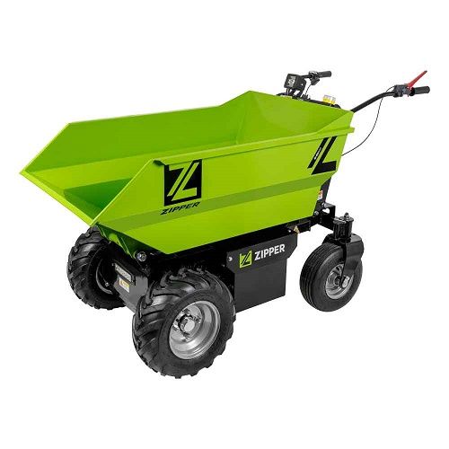 Mini dumper a batería con ruedas ZIPPER ZI-ED500 1 Mini dumper a batería con ruedas ZIPPER ZI-ED500