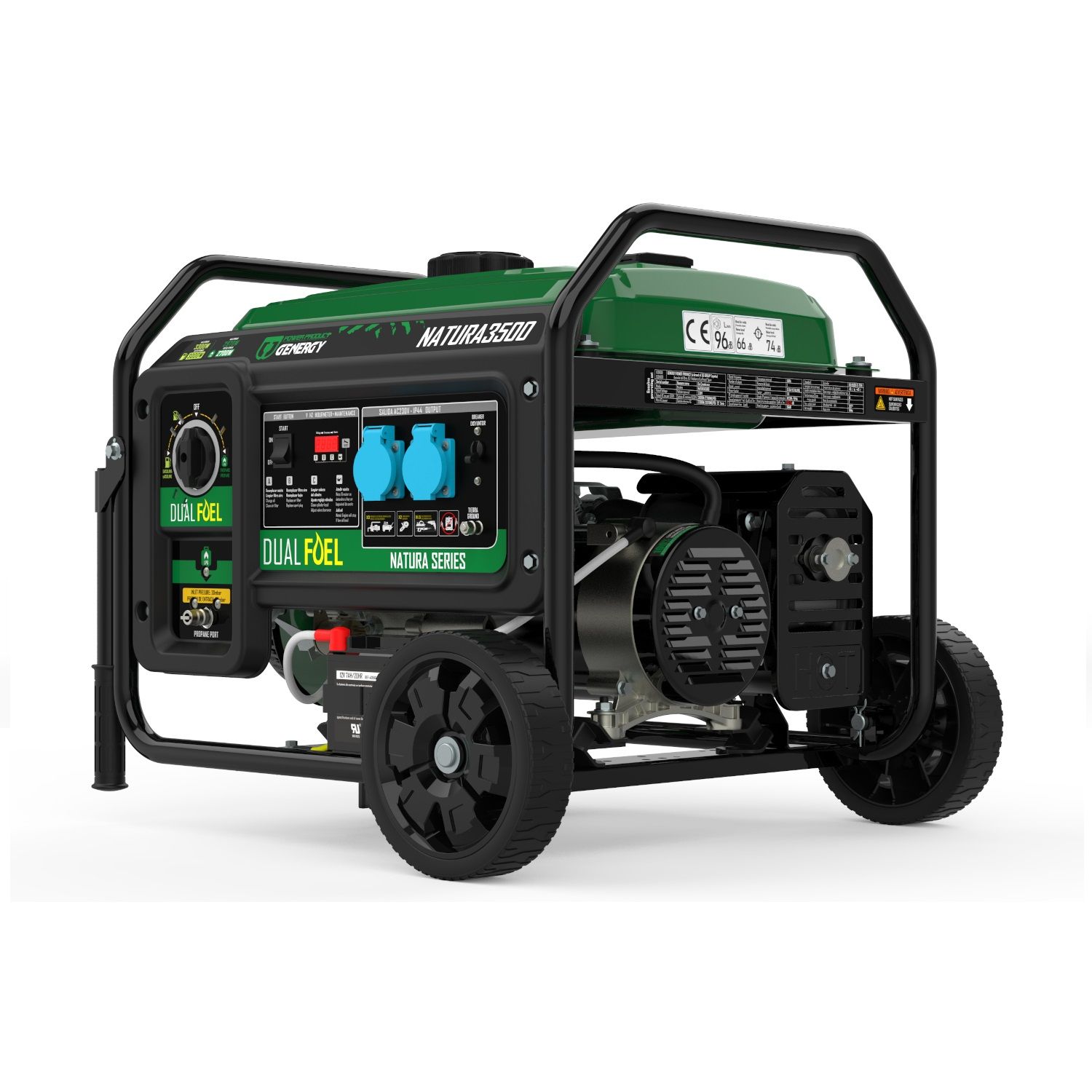 Generador de gas/gasolina Genergy Natura 3300 (3300W/230V) 6 Generador de gas/gasolina Genergy Natura 3300 (3300W/230V) - Imagen 6