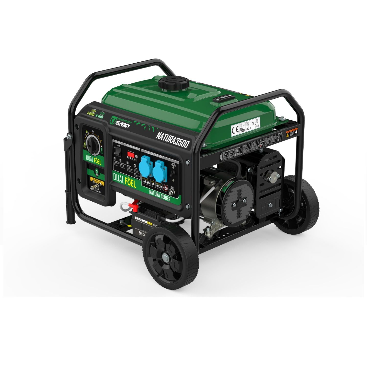 Generador de gas/gasolina Genergy Natura 3300 (3300W/230V) 4 Generador de gas/gasolina Genergy Natura 3300 (3300W/230V) - Imagen 4