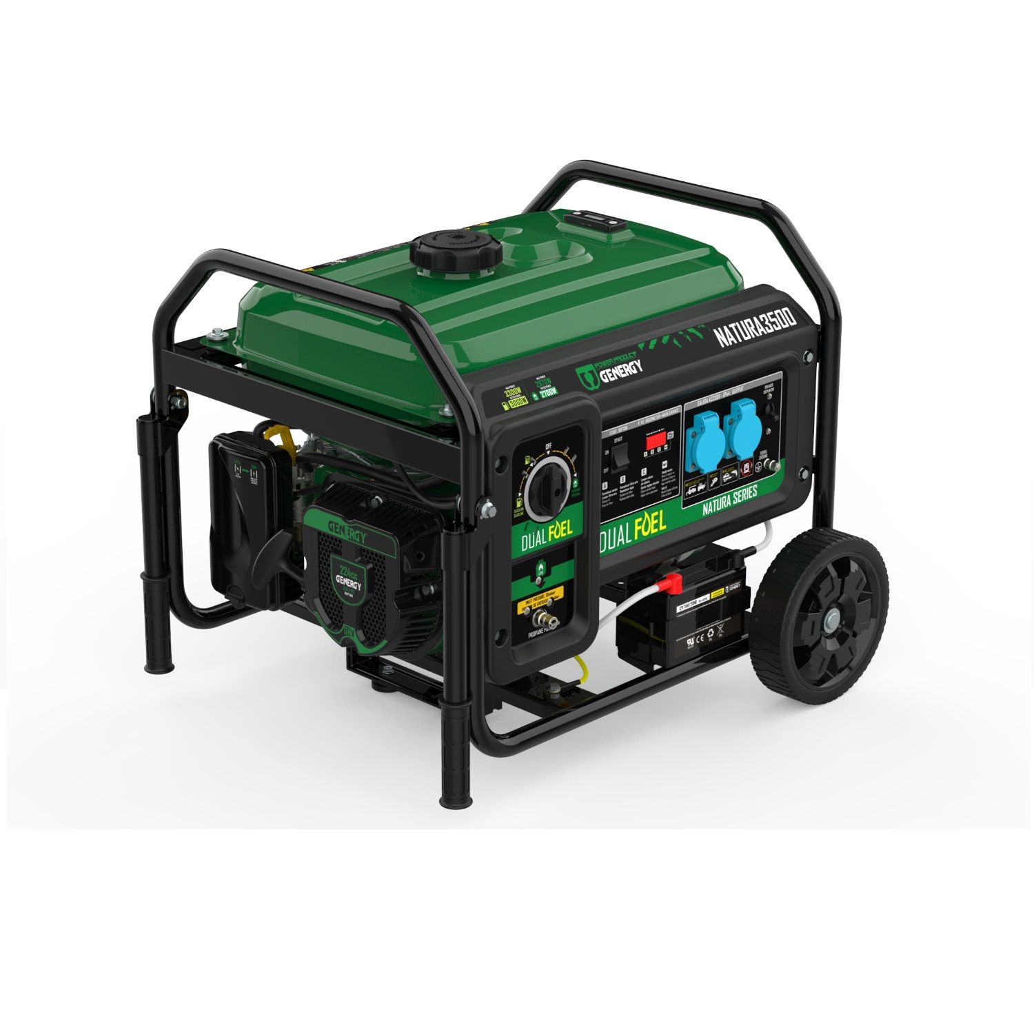 Generador de gas/gasolina Genergy Natura 3300 (3300W/230V) 3 Generador de gas/gasolina Genergy Natura 3300 (3300W/230V) - Imagen 3