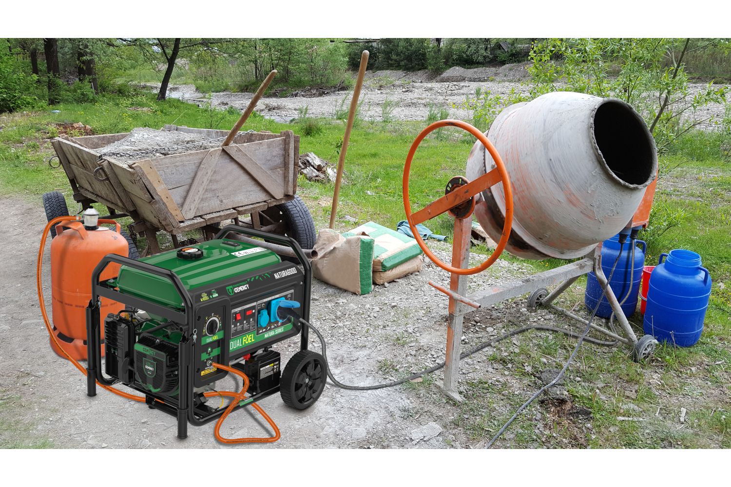 Generador de gas/gasolina Genergy Natura 3300 (3300W/230V) 7 Generador de gas/gasolina Genergy Natura 3300 (3300W/230V) - Imagen 7