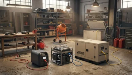 Qué generador eléctrico necesitas para obra, taller o casa de campo 1 Quy generador elyctrico necesito guya pryctica portada