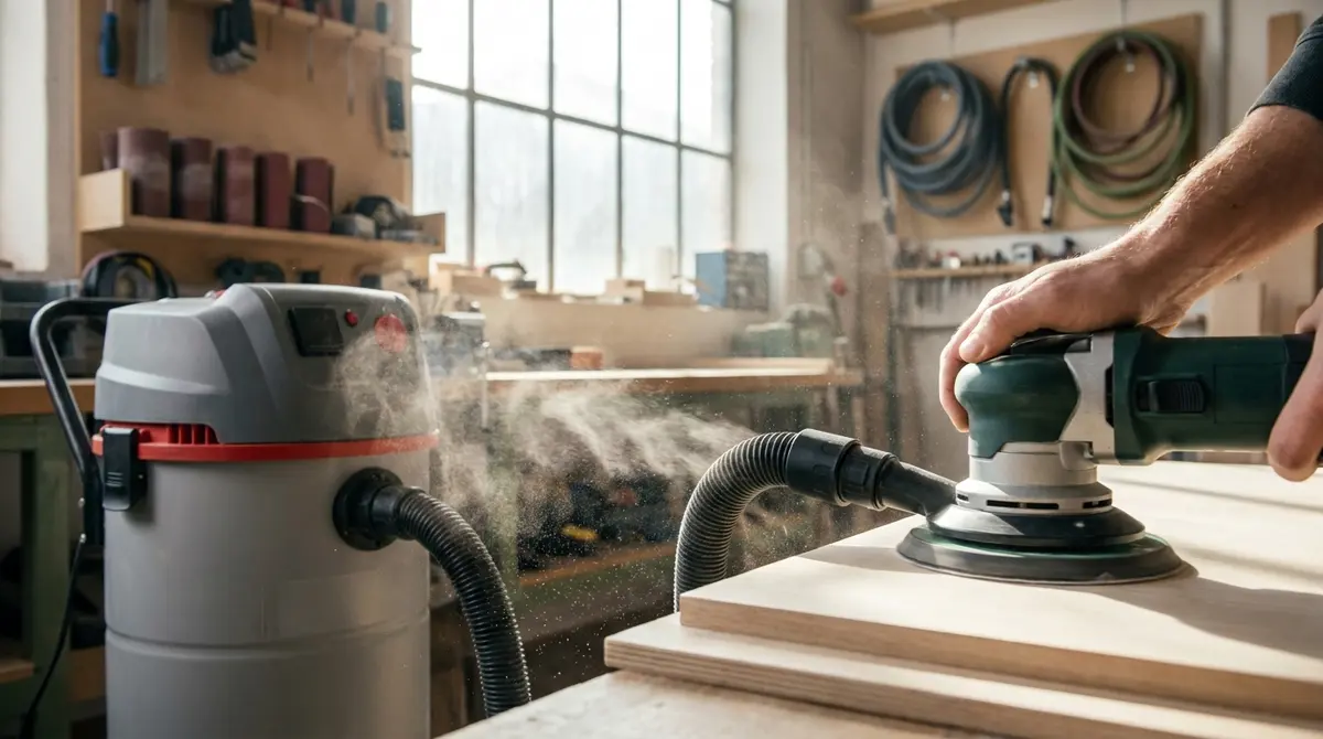 Guía práctica de aspiración y extracción de polvo en talleres de madera 2 Guía práctica de aspiración y extracción de polvo en talleres de madera - detalle