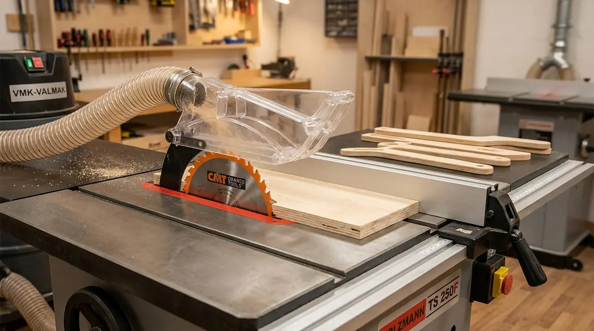 Cómo elegir una sierra de mesa segura y precisa para tu taller 2 Cómo elegir una sierra de mesa segura y precisa para tu taller - detalle