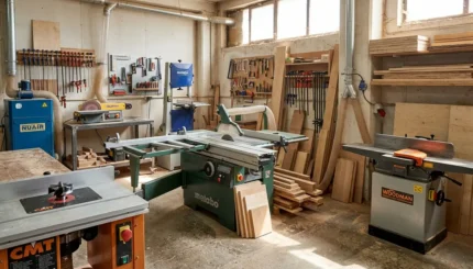 Máquinas para madera imprescindibles en un taller profesional 4 Myquinas para madera imprescindibles en carpinterya portada