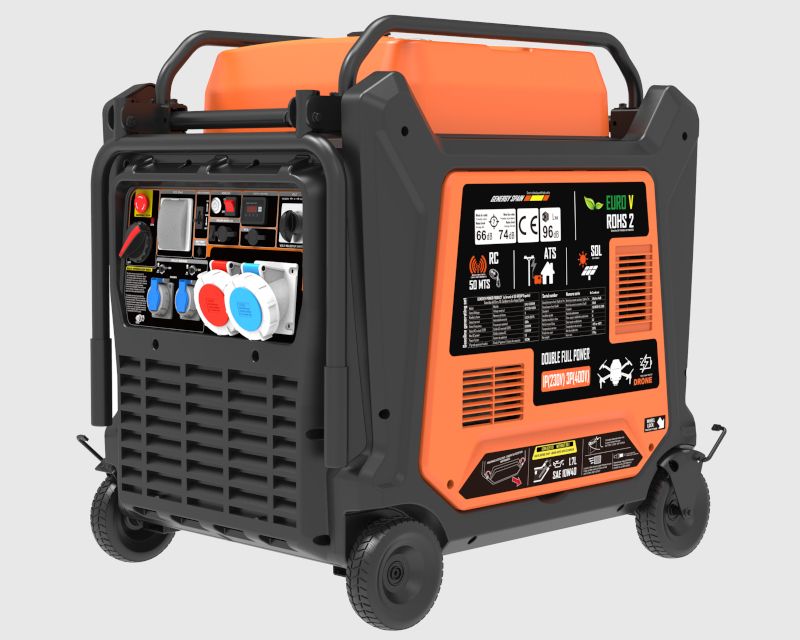 Generador inverter Genergy BALI RC-SOL-ATS 13000W 3 Generador inverter Genergy BALI RC-SOL-ATS 13000W - Imagen 3