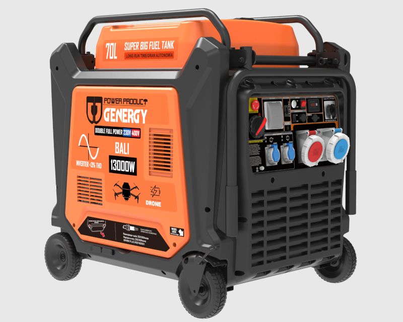 Generador inverter Genergy BALI RC-SOL-ATS 13000W 2 Generador inverter Genergy BALI RC-SOL-ATS 13000W - Imagen 2