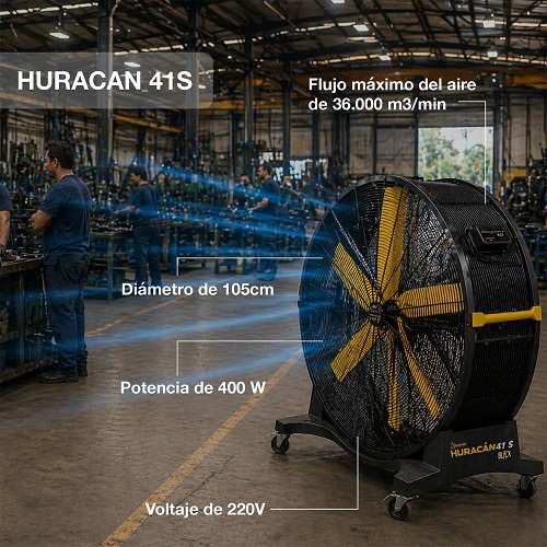 Ventilador GARLAND HURACAN 41S 2 Ventilador GARLAND HURACAN 41S - Imagen 2