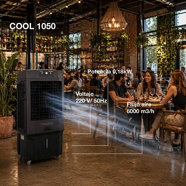 Climatizador evaporativo GARLAND COOL 1050 2 Climatizador evaporativo GARLAND COOL 1050