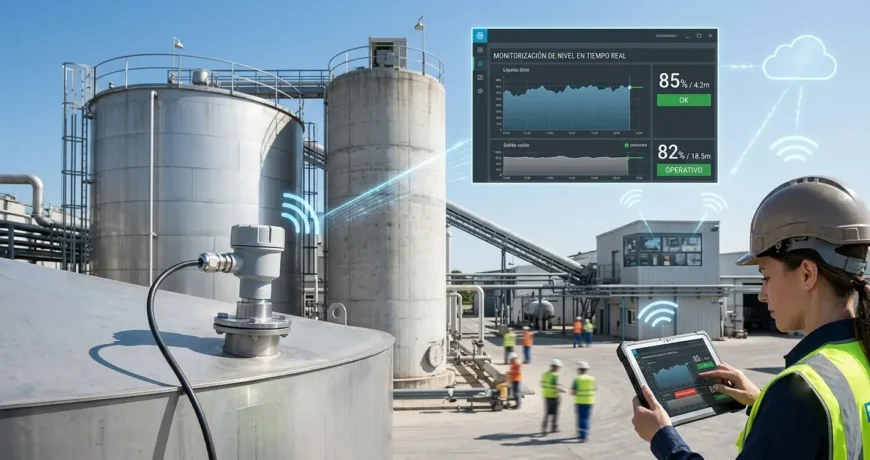 Tecnología avanzada para la medición de nivel en la industria moderna 1 sensores radar agua