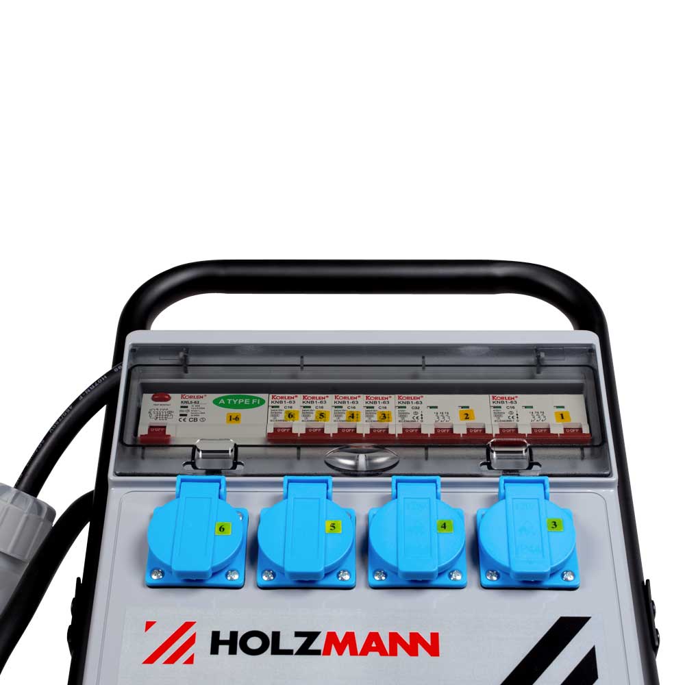 Cuadro eléctrico de obra Holzmann SSV32A 3 Cuadro eléctrico de obra Holzmann SSV32A - Imagen 3