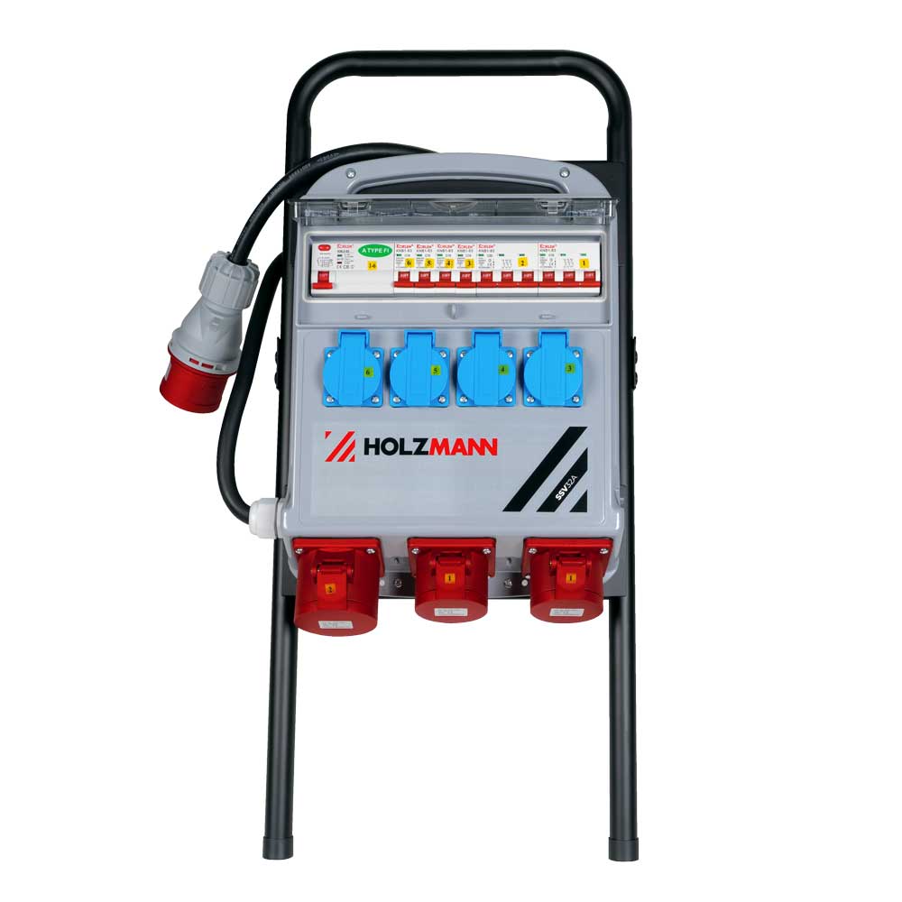 Cuadro eléctrico de obra Holzmann SSV32A 2 Cuadro eléctrico de obra Holzmann SSV32A - Imagen 2