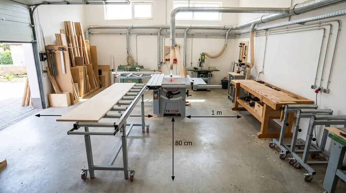 Cómo diseñar la distribución de un taller para trabajar con más seguridad y productividad 2 Cómo diseñar la distribución de un taller para trabajar con más seguridad y productividad - detalle