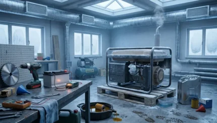 Cómo preparar un generador eléctrico y la maquinaria de obra para el invierno 2 Preparar generador elyctrico para invierno bien portada