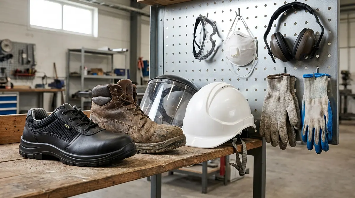 Zapatos de seguridad para obra y EPI básicos que de verdad necesitas 2 Zapatos de seguridad para obra y EPI básicos que de verdad necesitas - detalle