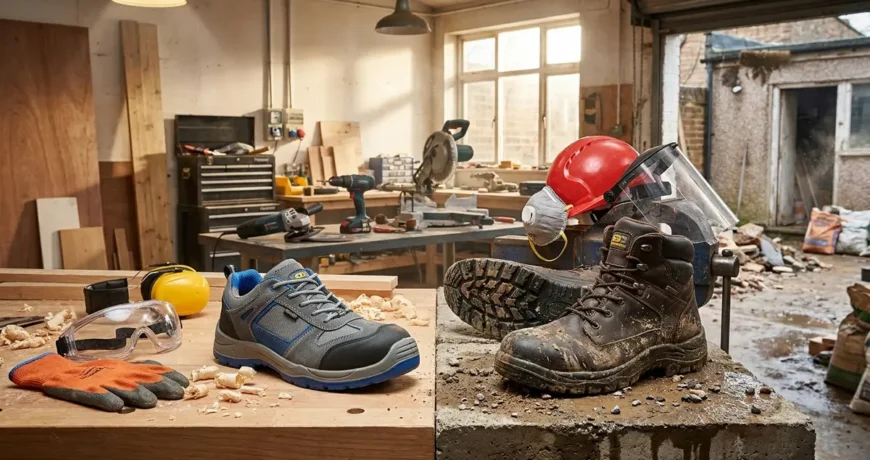 Zapatos de seguridad para obra y EPI básicos que de verdad necesitas 1 Zapatos de seguridad para obra guya pryctica portada